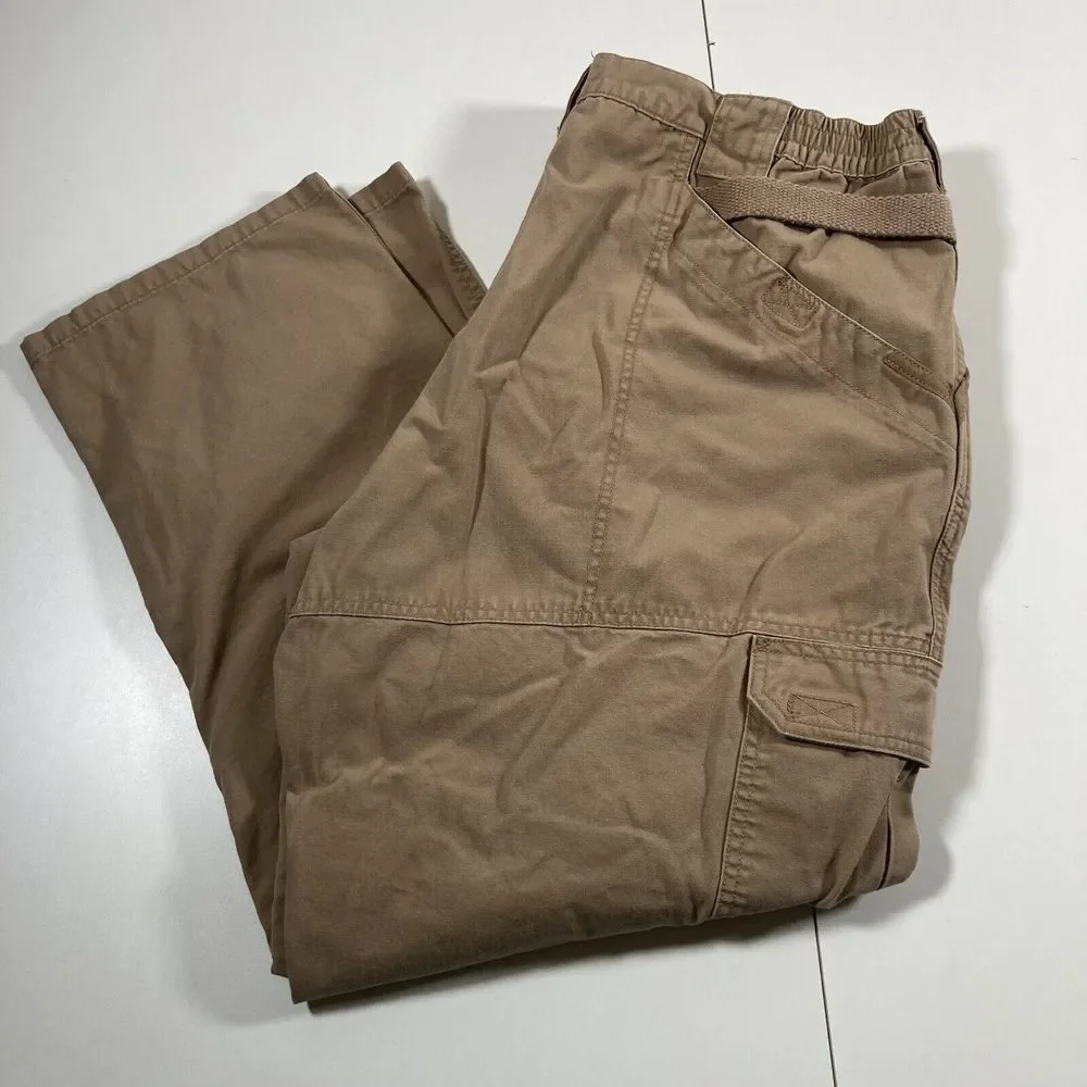 5.11 Tactical Taclite Pro Pants 37x29 Ripstop Cargo‎ Work Beige (Tag 40x32)